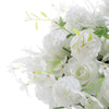 Artificial Flower Ball Row Arrangement Table Floral Ball Wedding Backdrop Decor