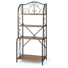 4-Tier Industrial Storage Organizer Display Stand Kitchen Baker Rack Open Shelf