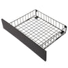 Super King Size Bed, 6ft Upholstered Ottoman Bed Frame with Storage Headboard