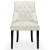 Kitchen Button-Tufted Dining Chair Upholstered Side Chair Modern Accent Chair