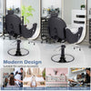 Hydraulic Pump Shampoo Chair Reclining Salon Chair w/Adjustable Height