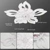 LED Ceiling Fan Light Dimmable Chandelier Living Room Lamp W/ Remote Control HOT