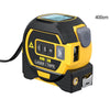 60m Digital Laser Tape Rangefinder Distance Measure Tool Steel Tape Ruler 3 IN 1