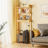 3-Tier Bamboo Over The Toilet Bathroom Shelf Cabinet Corner Storage Rack