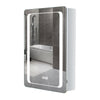 Wall Mounted LED Bathroom Mirror Cabinet w/ Storage/Shaver Socket/Demister