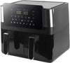 10L Air Fryer 12-in-1 Dual Airfryer Digital Healthy Cooker with Nonstick Basket