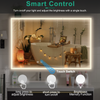 LED Bathroom Mirror Cabinet with Demister LED Lights Extra Large Storage Cabinet