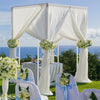 French Style Garden Arch Arbor Trellis Wedding Lawn Metal Gazebo Pergola Pavilio