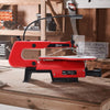 Scroll Saw Blade Cutter Table Jigsaw Dust Blower LED Light Variable Speeds 125W