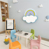 Creativity Blue Cloud Ceiling Light Rainbow Balcony Pendant Light for Playroom
