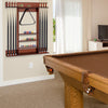 Billiards Pool Cue Rack Wall-Mounted Pool Stick Holder Holds Billiards Equipment