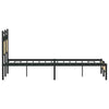 Bed Frame without Mattress Sonoma Oak 120x190 cm Small Double Engineered Wood