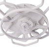 LED Ceiling Fan with Light Dimmable Ceiling Fan with Remote for Living Bedroom