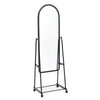 Mobile Full Length Mirror Adjustable Bedroom Dressing Room Mirror with Shelf