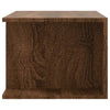 TV Cabinet with LED Lights Brown Oak 90x39x30 cm