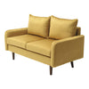 2-Seater Velvet Armchair Sofa Living Room Lounge Office Small Sofas Couch Settee