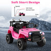 Electric Kids Ride On Car 12V Ride On Truck with Remote Control-Pink