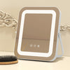 360° Rotateable Makeup Vanity Mirror 3 Color LED Lighted Mirror w/ Touch Screen