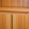 3 Doors Wooden Sideboard Cabinet Cupboard Unit Storage Furniture With Table Top