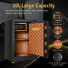 30L Digital Security Safe Box Electronic Money Cash Jewelry Deposit with 4 Keys