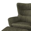 Modulax Jimmy Celine Olive Swivel Lounge Chair & Footstool RRP £1299