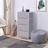 2/3/4 Tiers Chest of Drawers Bedside Cabinet Nightstand Beside Bedroom Storage