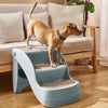 Foldable Pet Small Dog Stairs Steps Ladder with Non-Slip Pads for High Beds Sofa