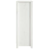 ARKEM Book Cabinet White 50x35x97 Solid Wood Pine,wooden bookcase free S8Y3