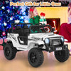 Battery Powered Electric Vehicle 12V Kids Ride on Truck Car-White