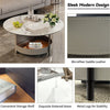 Scratch Resistant Sintered Stone-top Coffee Center Table Accent Display Table UK