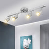 4 Way Ceiling Spotlight Adjustable Kitchen Bar Spot Light LED GU10 Bulbs Lamp