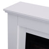 Freestanding Electric Fire Inset Fireplace Wood Mantel Surround Log Flame Heater