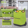 Lightweight Trolley Dolly Folding Aluminum Utility Cart Shopping Trolley