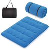 200 x 150 x 10cm Japanese Floor Mattress Futon Mattress Roll up Mattress-Navy