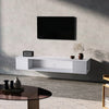 Floating TV Unit Cabinet Wall Mounted TV Stand Wall Shelving Entertainment Unit