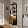 Ladder Shelf Bookshelf 4-Tier Shelving Plant Stand Cabinet Storage Cupboard Rack