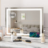 Large Hollywood Mirror Light Strip 58*46 LED Vanity Make Up Mirror USB Charging