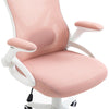 Office Chair Desk Chair Mesh Back Game Swivel Chair with Flip-up Armrest Chair
