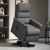 Electric Recliner Chair with Reclining & Rising Function, Padded Armchair, Grey