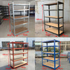 Metal Shelving 5 Tier Heavy Duty Industrial Garage Boltless Steel Racking Shelf