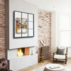 Metal Window Style Mirror Home Garden Arthouse Wall Mounted Decorative Mirror UK