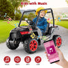 Electric UTV 24V Battery Kids Ride-on Car Toy Vehicle-Black