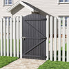 Decorative Wooden Garden Gate Pedestrian Fence Gate Porch Privacy Fence Panel