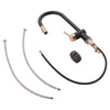 Kitchen Sink Mixer Taps Pull Down Sprayer Mono Single Level 360° Swivel Faucet