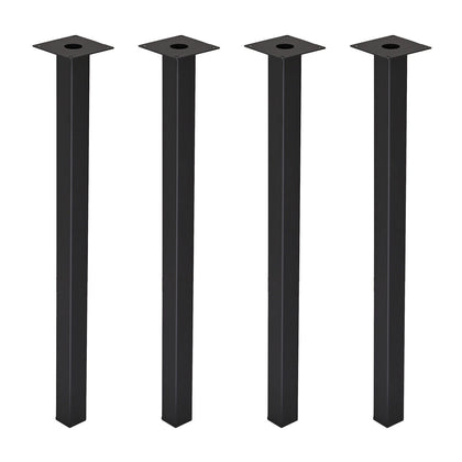 27.5 Inch Table Legs Long Column Upright Metal Frame 4pcs for Coffee Table/Bench