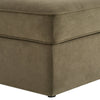 Dusk Sloane Storage Pouffe - Velvet Olive RRP £899