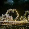 Thick Backdrop Wedding Props Iron Geometric Metal Wedding Arch Background Stand