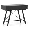 2-in-1 Vanity Desk Large/Small Tabletop-Black