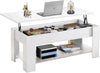 Coffee Table With Storage Lift Top Up Drawer Shelf Wooden Living Room Furniture