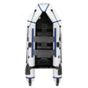 10ft PVC Water Resistant Adult Assault Boat 330kg Capacity Off White